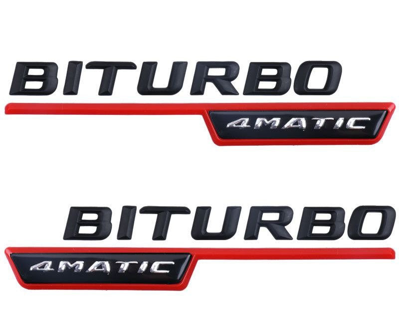 Емблема BITURBO 4MATIC 2 бр.