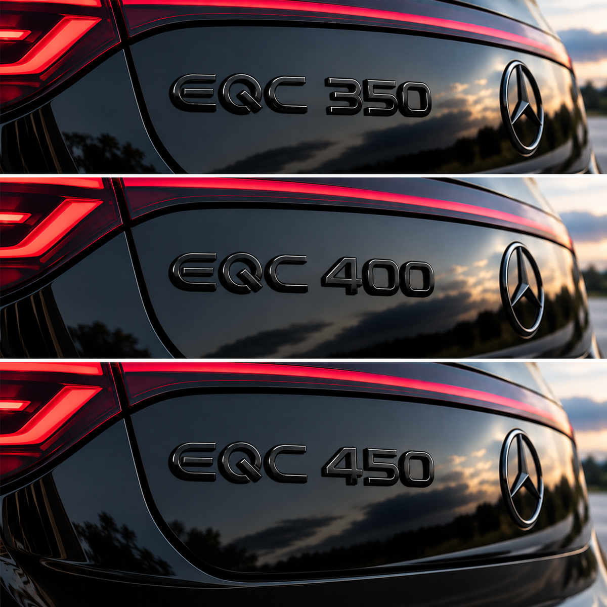 Емблеми за багажник Mercedes EQC – 350, 400 и 450