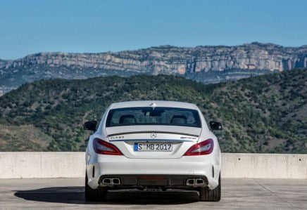 Емблема CLS63 задна лепяща черна