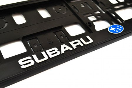 Табела за регистрационен номер Subaru