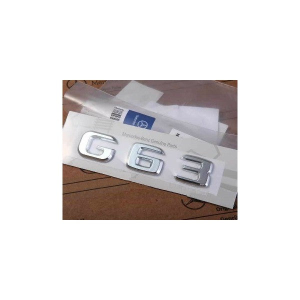 Емблема G63 задна лепяща