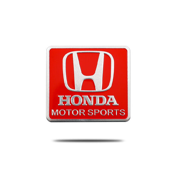 Honda Motor Sports емблема 6×5.5 см ЧЕРВЕН