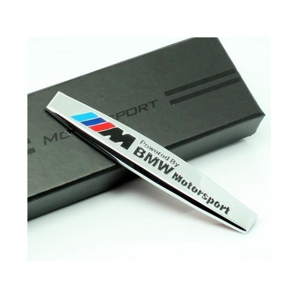 Емблема MOTORSPORT лепяща за калник БЯЛ