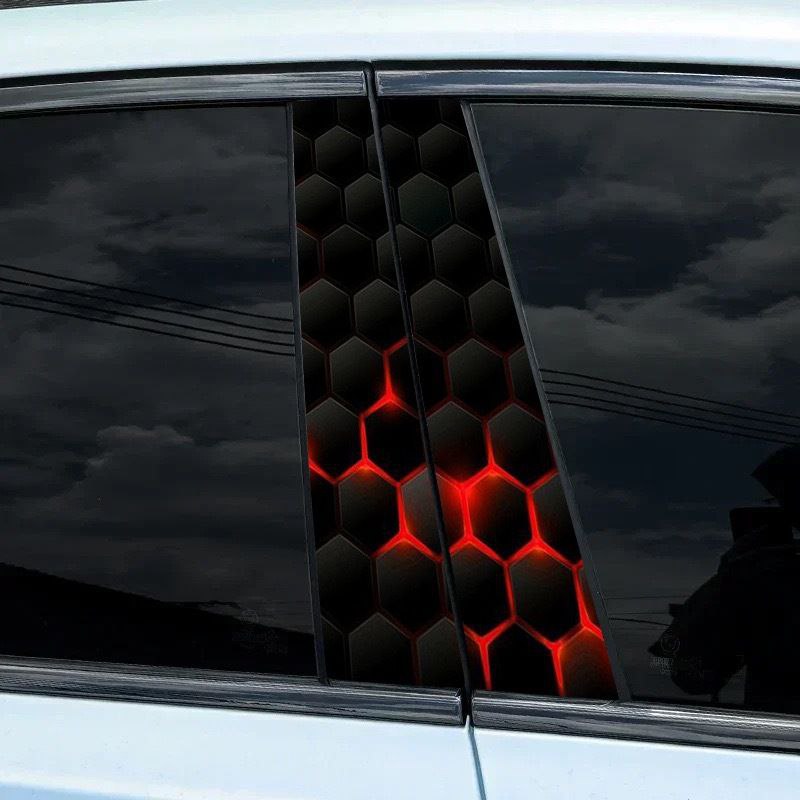 Декоративни стикери за автомобилни колонки