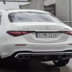 Емблема AMG задна лепяща ABS 2022-2024