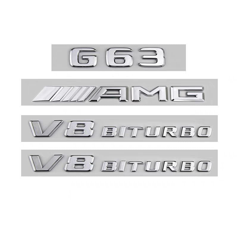Емблема G63 AMG V8 biturbo