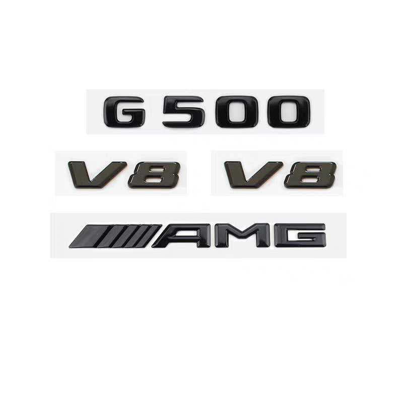 Емблема G500 AMG V8 Black