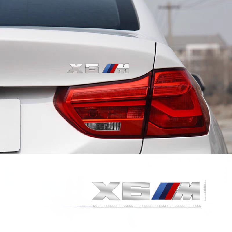 Емблема X6M задна лепяща