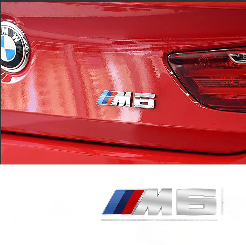 Емблема M6 задна лепяща