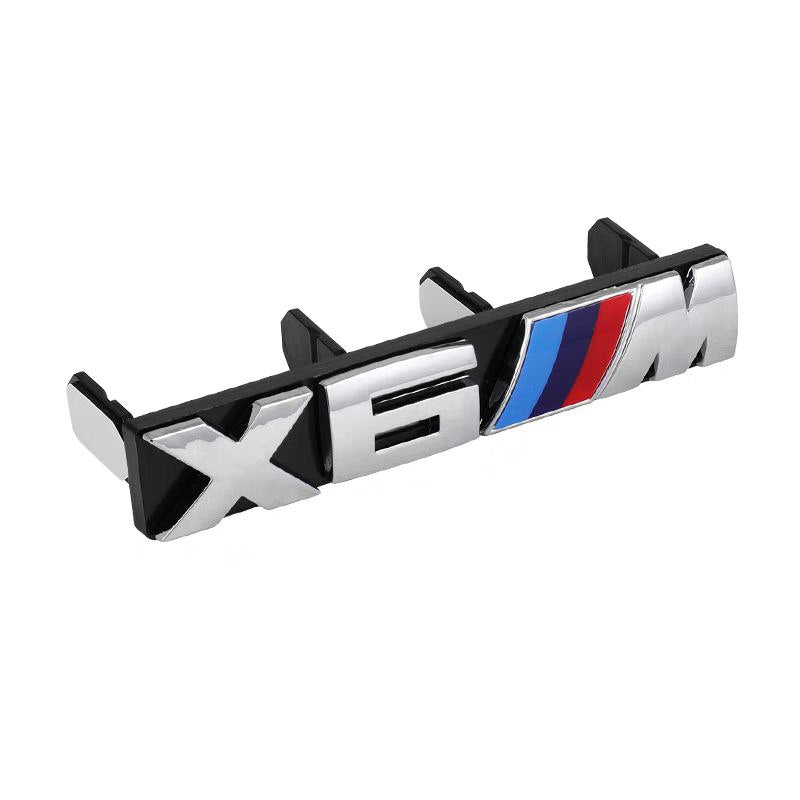 Емблема X6M предна СИВ