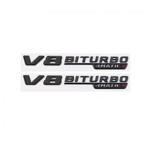 Емблема 2бр V8 BITURBO 4matic
