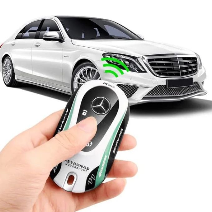 Калъф за ключ white AMG