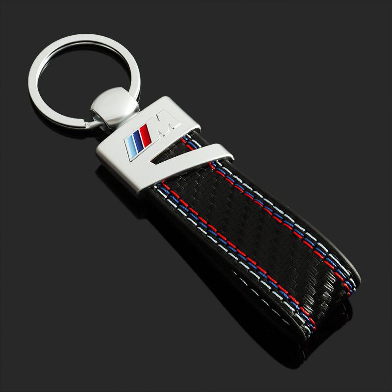 Ключодържател M кожен