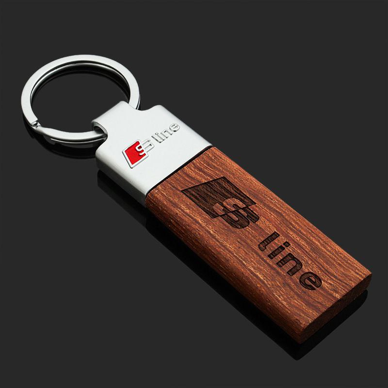 Ключодържател S line дървен