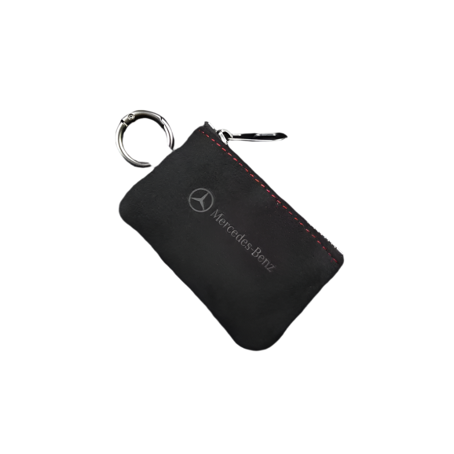 Кожен калъф Benz за ключ Алкантара