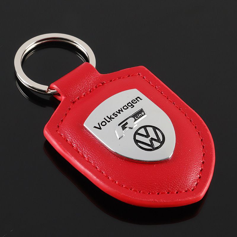 Ключодържател R кожен