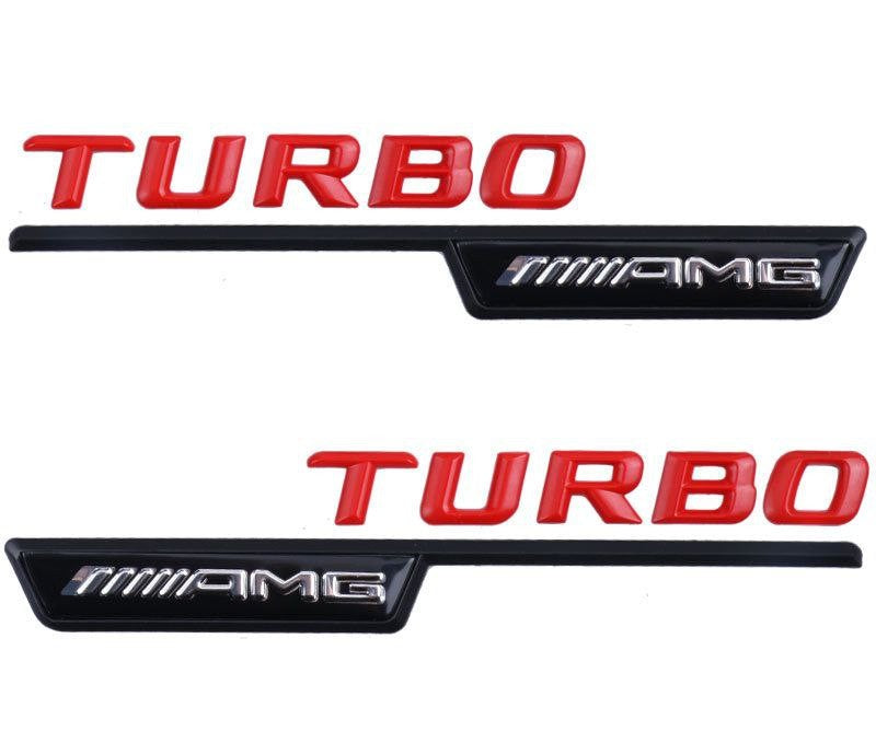 Емблема TURBO AMG 2 бр.