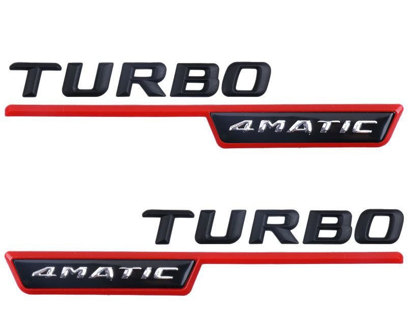 Емблема TURBO 4MATIC 2 бр.
