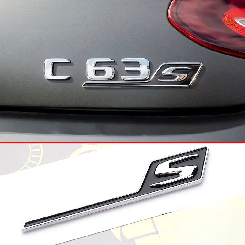 Емблема S задна лепяща