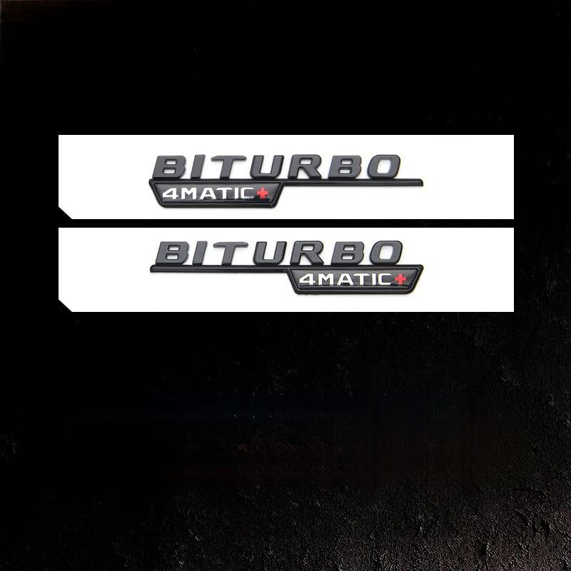 Емблема BITURBO 4MATIC 2 бр.