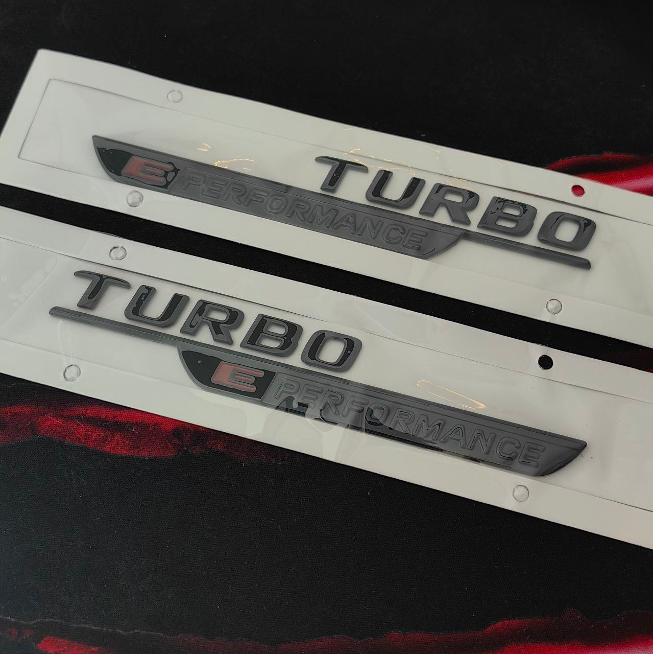Емблема TURBO E Performance 2 бр.