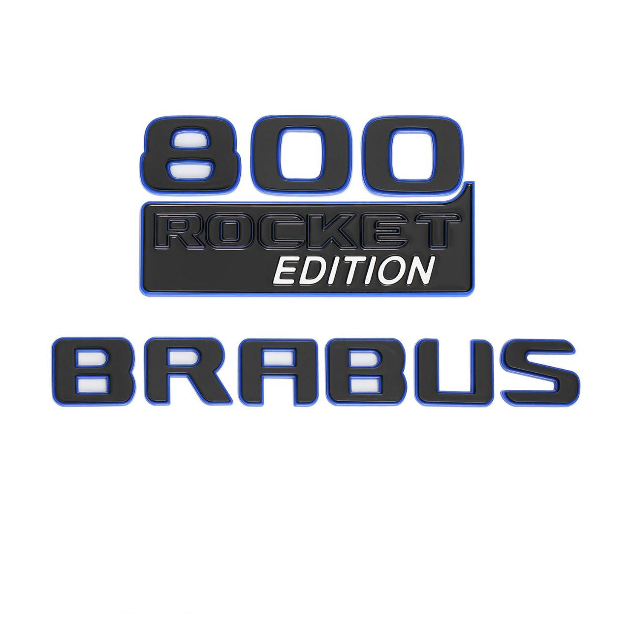 Емблеми BRABUS 800 ROCKET EDITION син