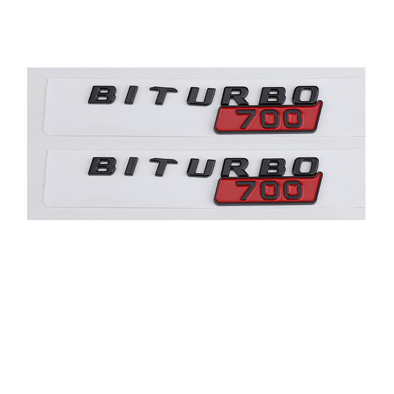 Емблема BITURBO G700 задна лепяща