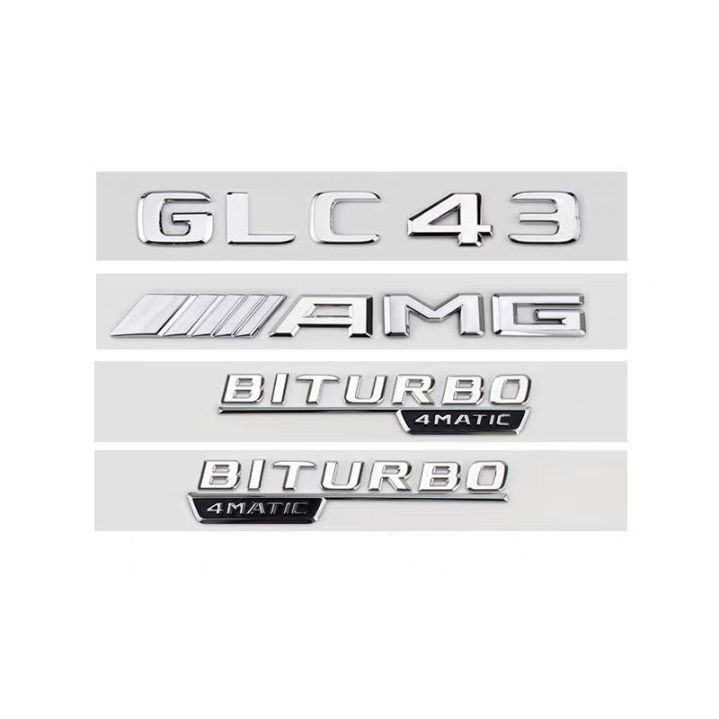 Емблема GLC43 AMG BITURBO 4matic