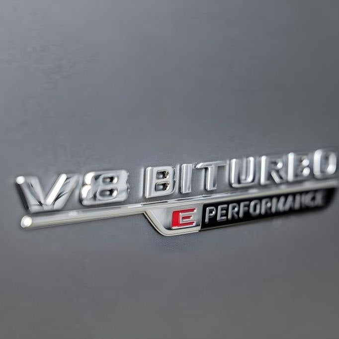 Емблеми V8 BITURBO Е PERFORMANCE / 4 MATIC+