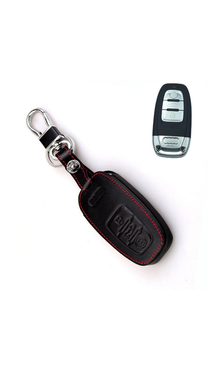 Кожен калъф за ключ А3 A4 A5 A6 A8 Q5 Q7 Q8