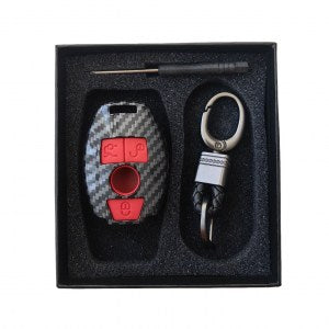 Калъф за ключ Карбон M-11 red