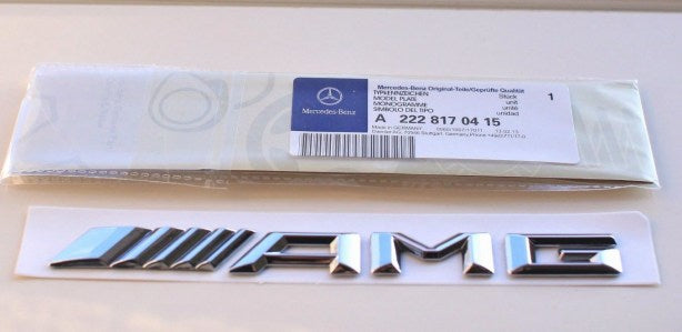 Емблема AMG задна 2012-2022г