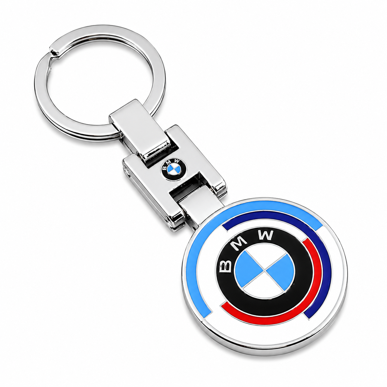 Метален ключодържател BMW M – премиум дизайн с емблема