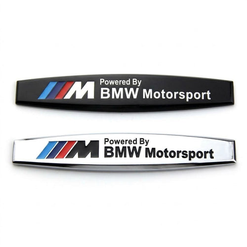Метална емблема BMW M Motorsport – Powered by BMW Motorsport