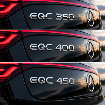 Емблеми за багажник Mercedes EQC – 350, 400 и 450