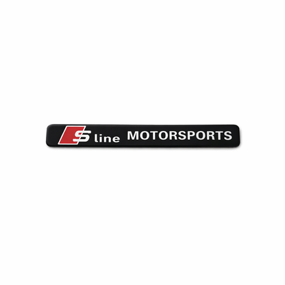 Audi RS Sport Germany метална емблема 10.7×1.3 см SLine