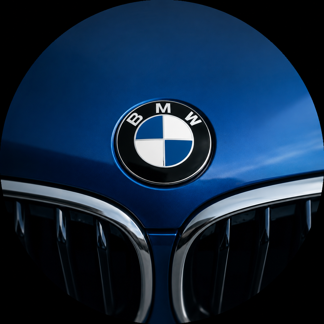 Предна емблема за капак BMW 82мм
