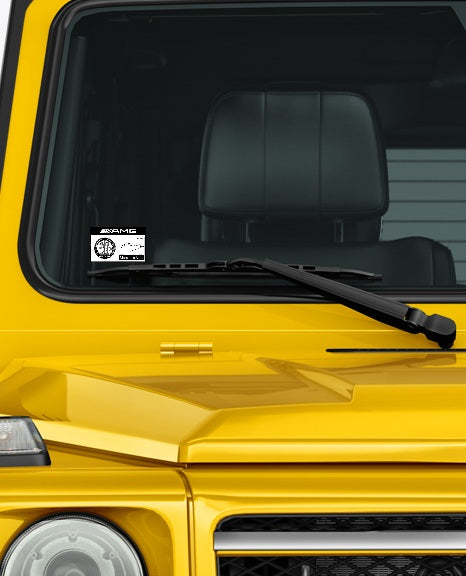 AMG Стикер за Автомобил – Mercedes-Benz Декорация (8см / 10см / 12см)