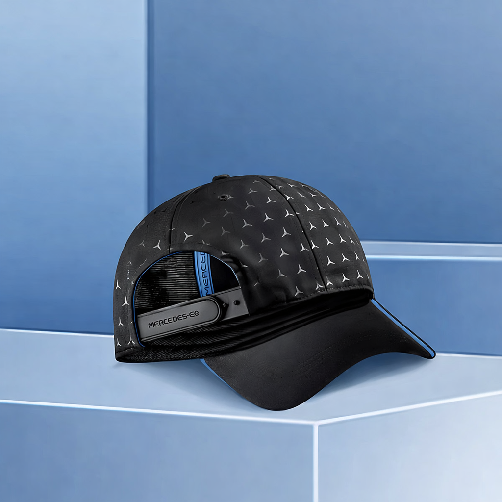 Mercedes-Benz Premium Black Cap – спортна шапка с 3D лого