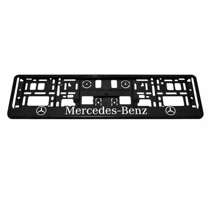 Табела за регистрационен номер Mercedes Benz