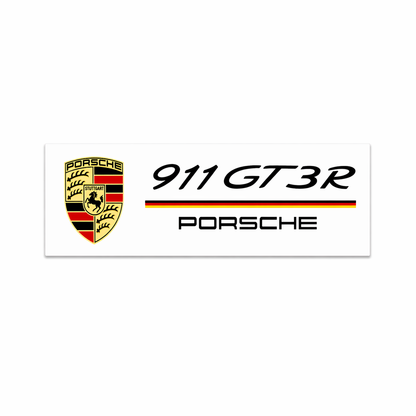 Декоративна автомобилна табелка Porsche – стилен дизайн 6