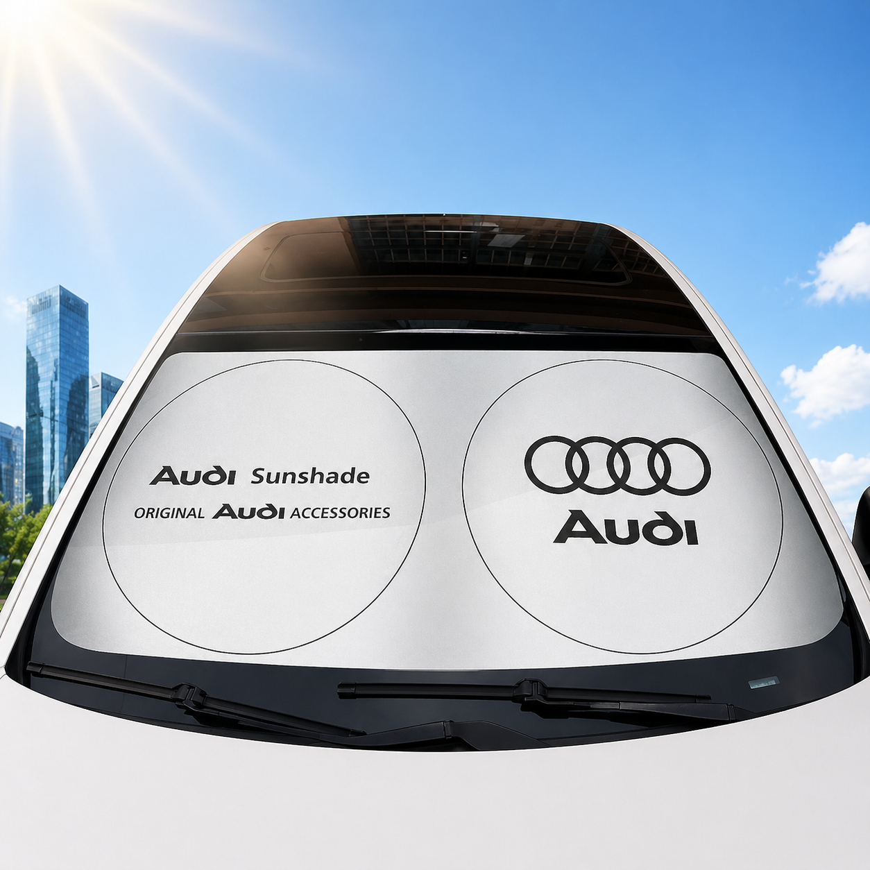 Сенник за предно стъкло AUDI – защита от слънце и прегряване