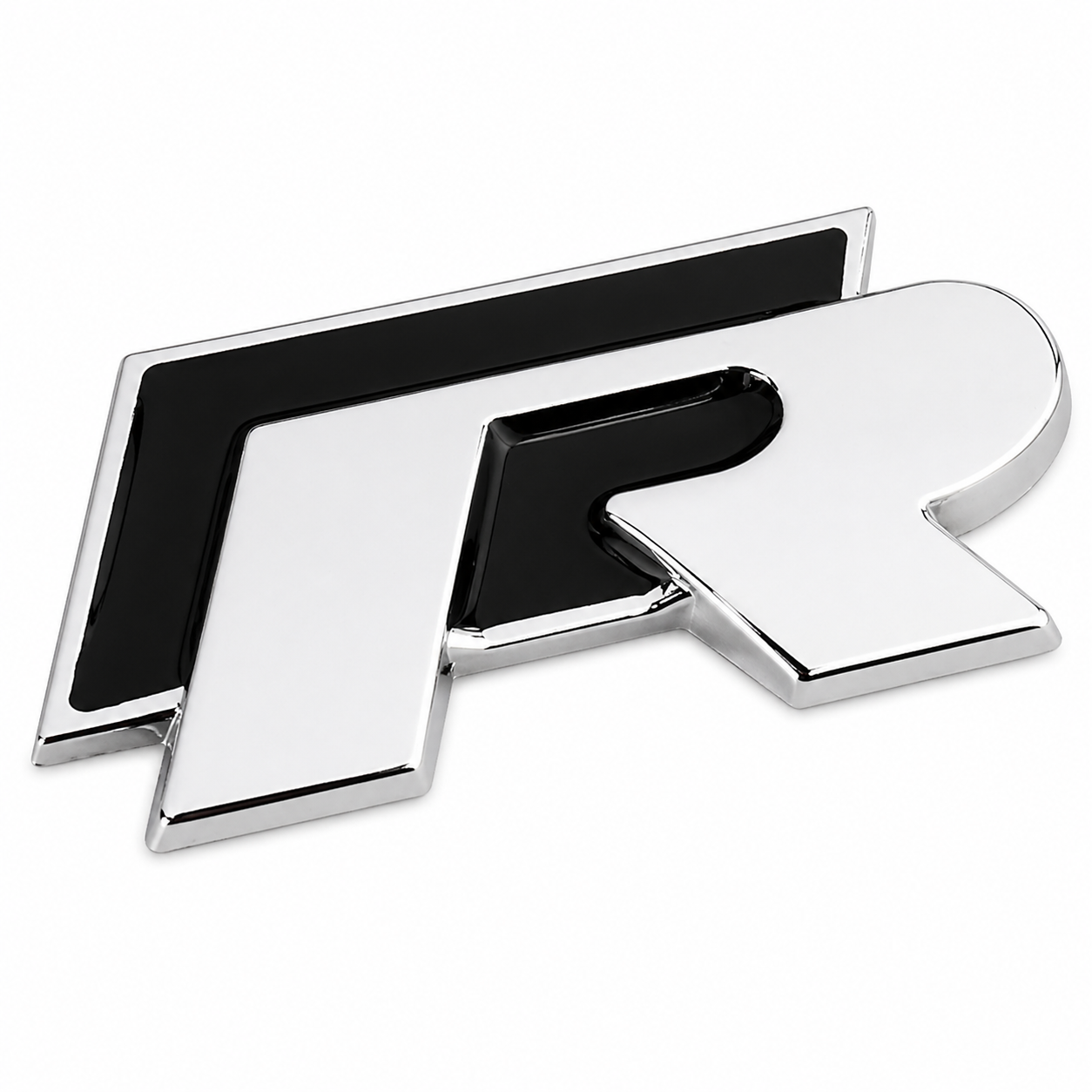 R Line Метална Емблема Лепяща за Калник / Багажник / Решетка