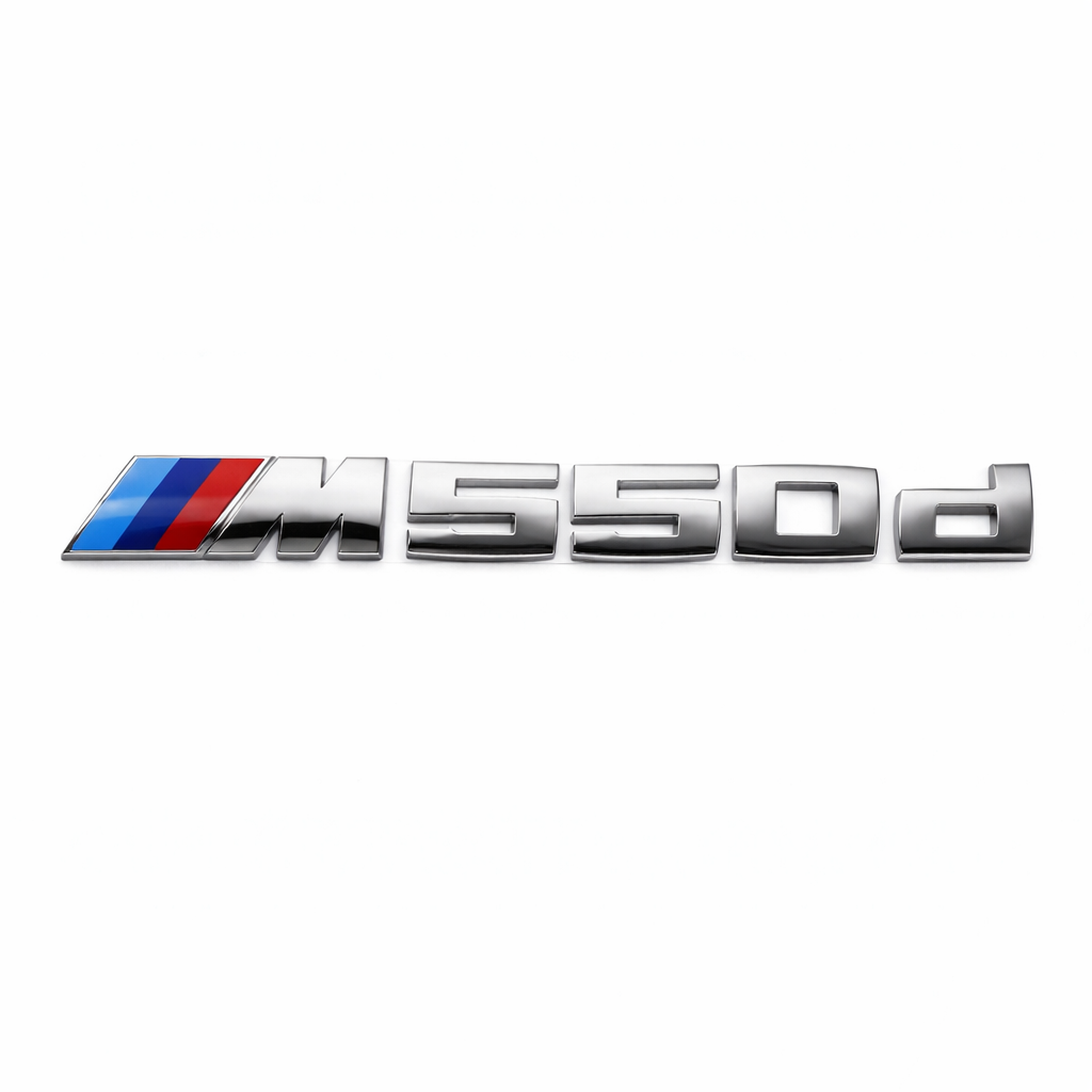 Емблема BMW M550d – за заден багажник (самозалепваща)