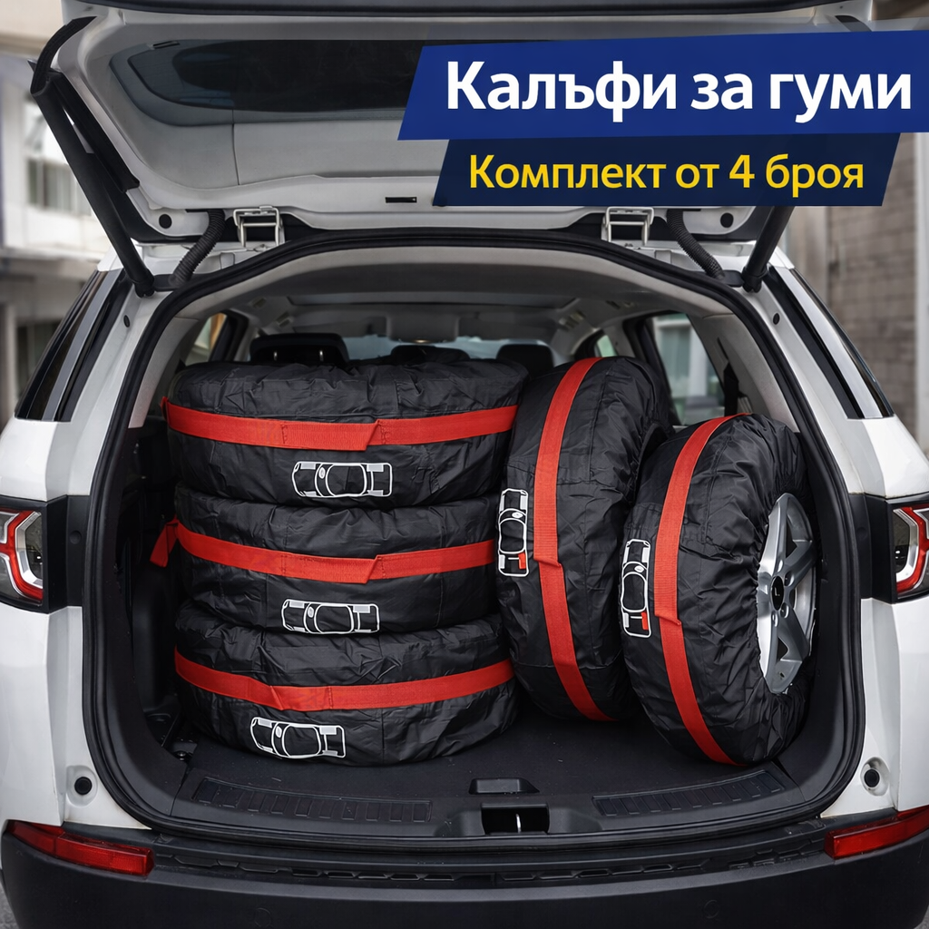 Калъф за резервна гума – защитен, водоустойчив (2 размера)