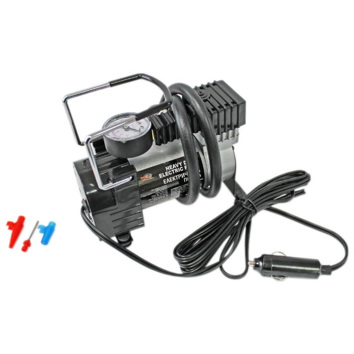 Автомобилен компресор за гуми HL-201 – 12V, 120W, 100 PSI