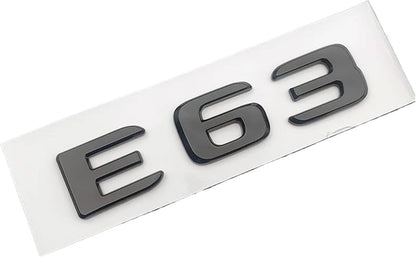 Емблема Mercedes E-Class за Заден Капак Черна - лак