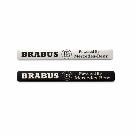 BRABUS Powered by Mercedes-Benz метална емблема 10.7×1.3 см