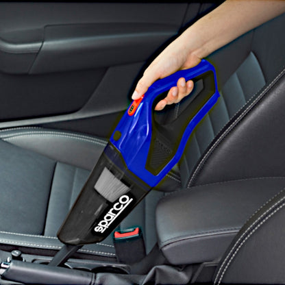 Автомобилна прахосмукачка Sparco SPV1305 – 12V, 90W, с HEPA филтър и 4 приставки