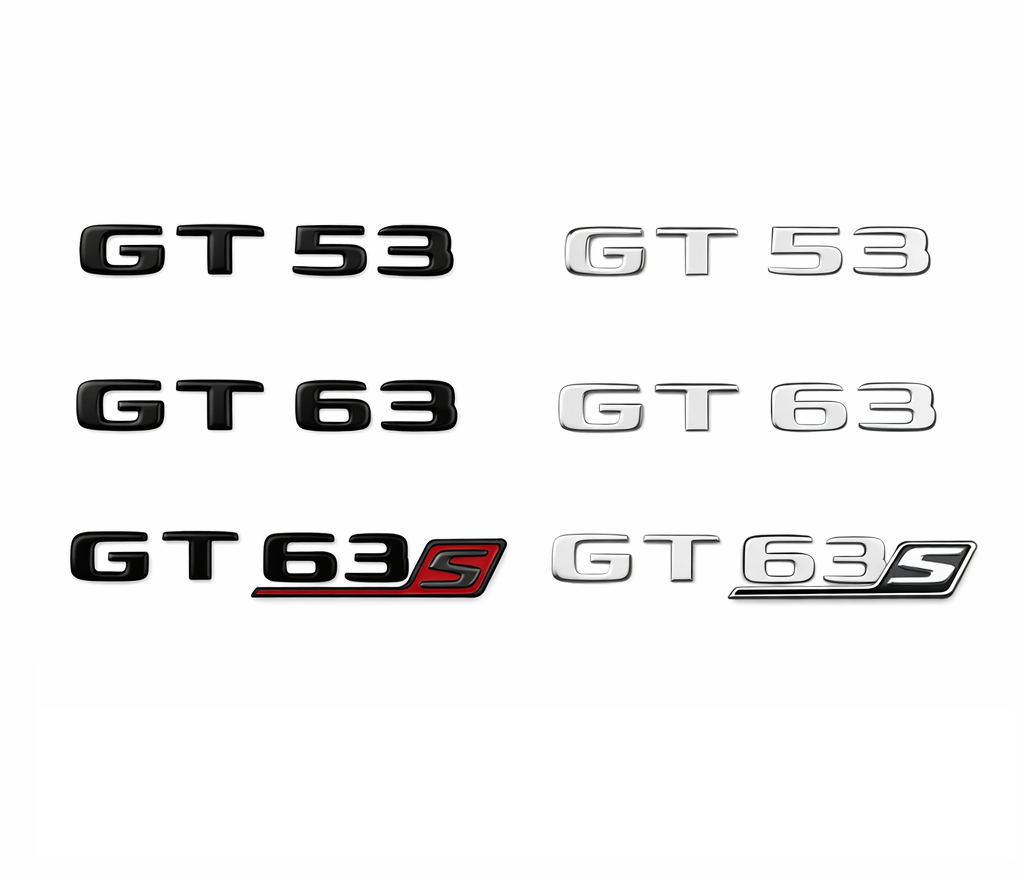 Емблема Mercedes GT53 GT63 за Заден Капак